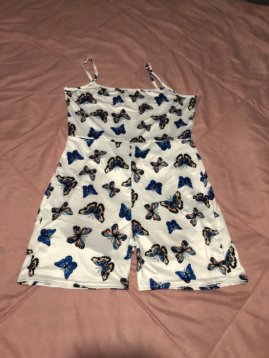 Butt flap romper